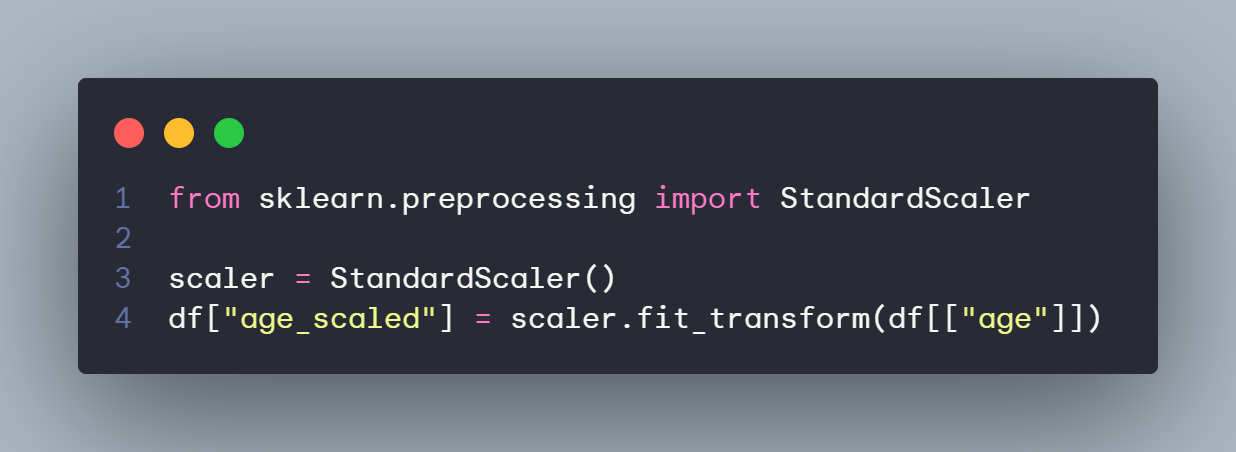 Code Snap Feature Engineering