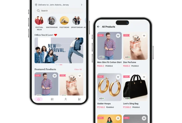 Designed for Modern Multi-Vendor Shopping Apps
