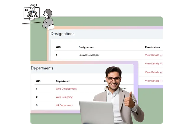 Department & Designation Management